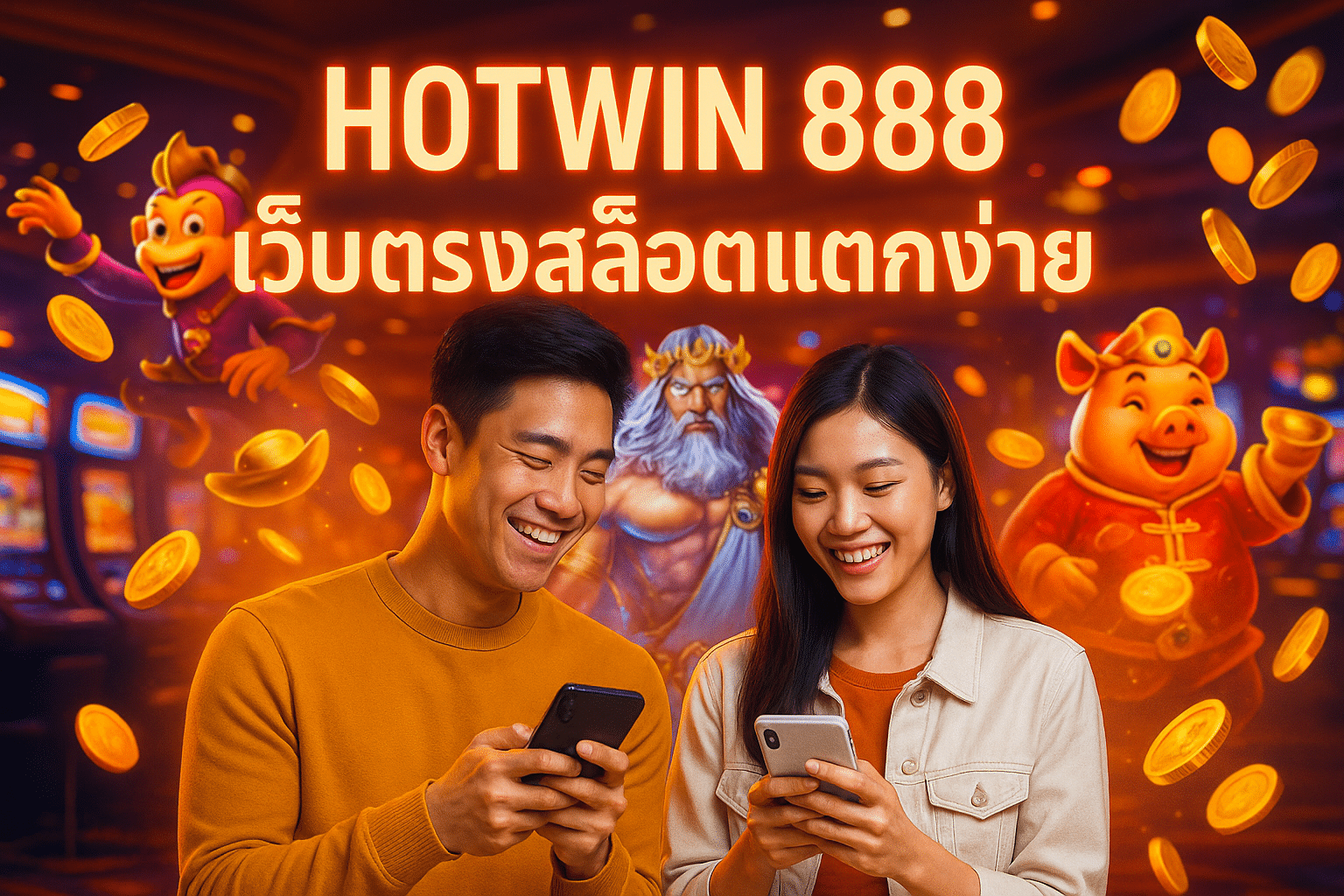 HOTWIN 888 เว็บตรงสล็อตแตกง่าย เล่นได้จริง