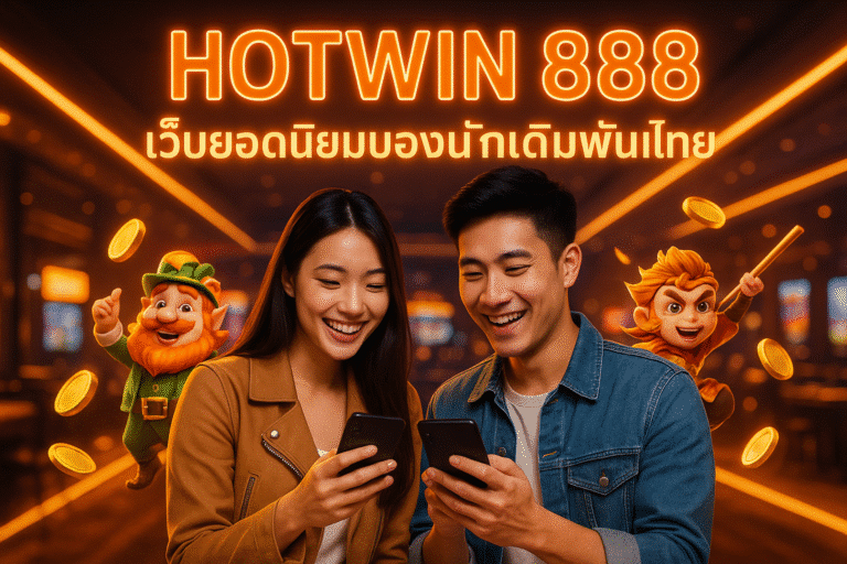 HOTWIN 888 เว็บยอดนิยมของนักเดิมพันไทย