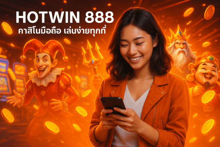 HOTWIN 888 คาสิโนมือถือ เล่นง่ายทุกที่