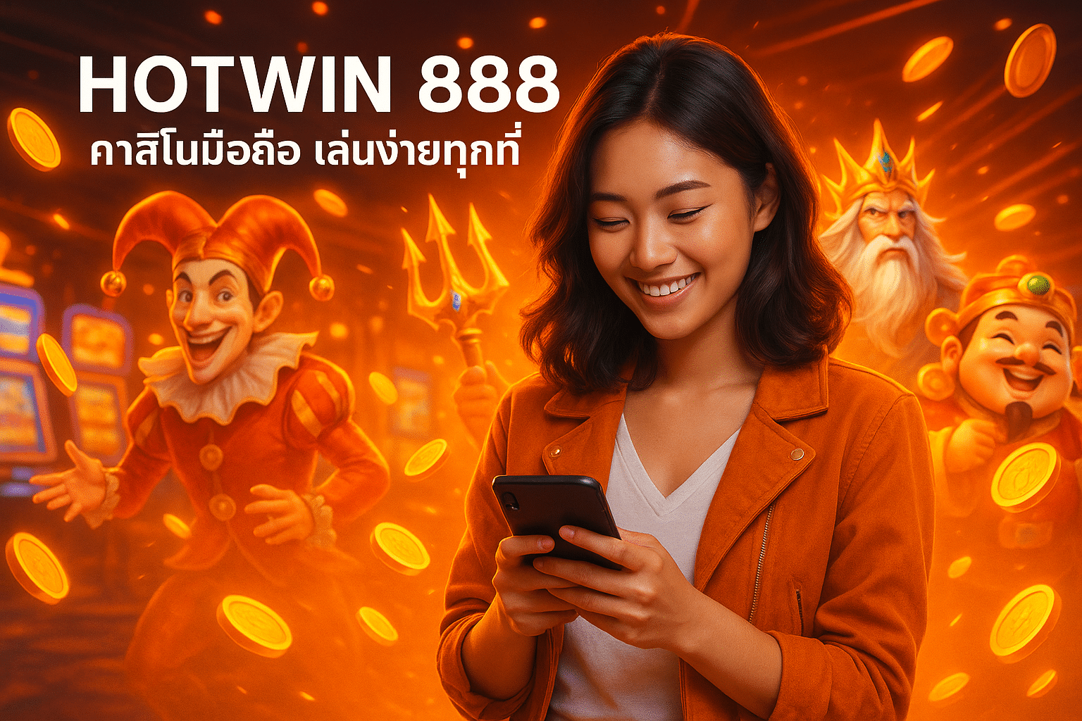 HOTWIN 888 คาสิโนมือถือ เล่นง่ายทุกที่