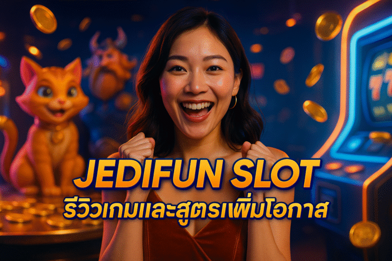 JEDIFUN SLOT รีวิวเกมและสูตรเพิ่มโอกาส